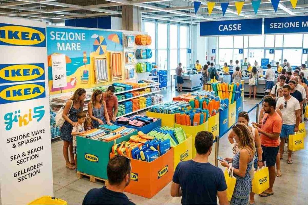IKEA ha la soluzione perfetta per l'estate: un'alternativa leggera a lettini pesanti e sdraio costose per andare in spiaggia senza spendere!