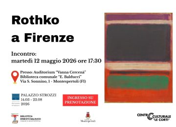 Incontri alla Biblioteca di Montespertoli sull'arte di Mark Rothko