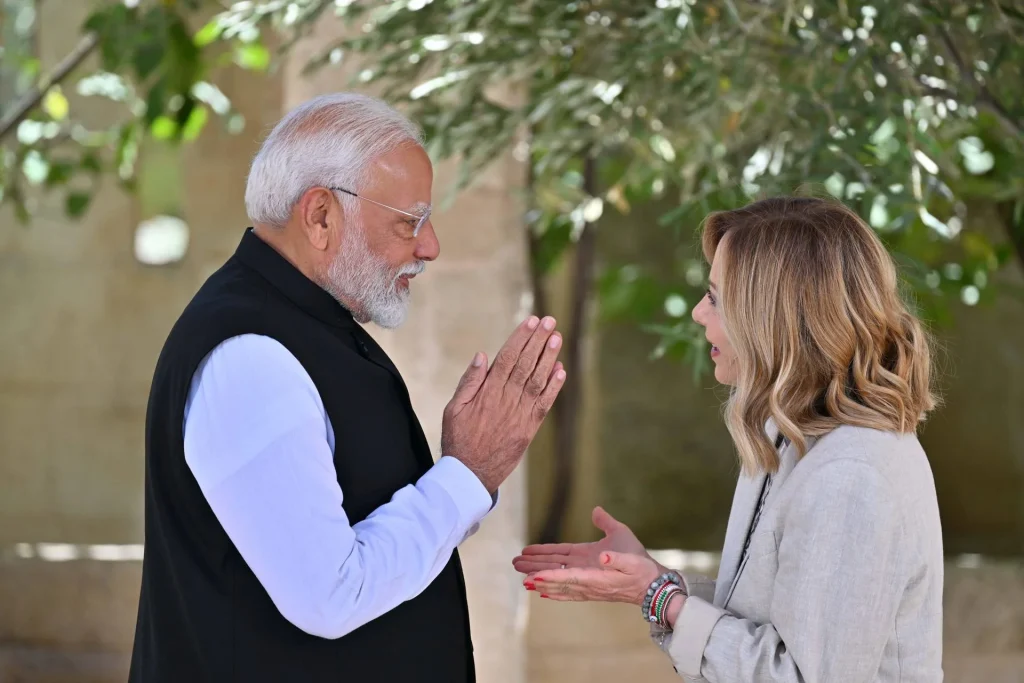 Italia-India: Editoriale congiunto di Meloni e Modi dopo la visita a Roma
