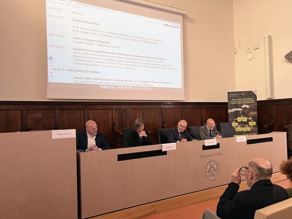 L'Università di Pisa protagonista del dialogo europeo sull'innovazione rurale