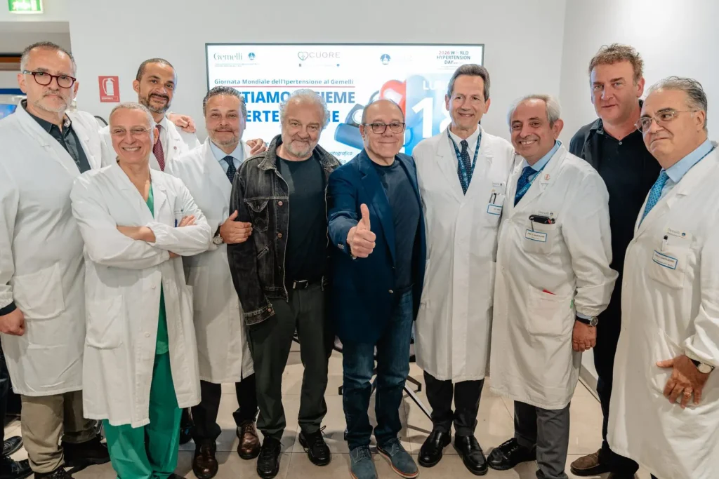 “Le prescrizioni” di Carlo Verdone e Giovanni Veronesi al Gemelli per la Giornata Mondiale dell’Ipertensione Arteriosa