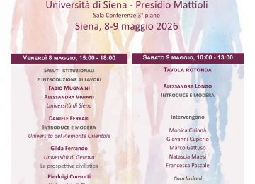 Le prospettive giuridiche della legge sulle unioni civili: un confronto a Siena