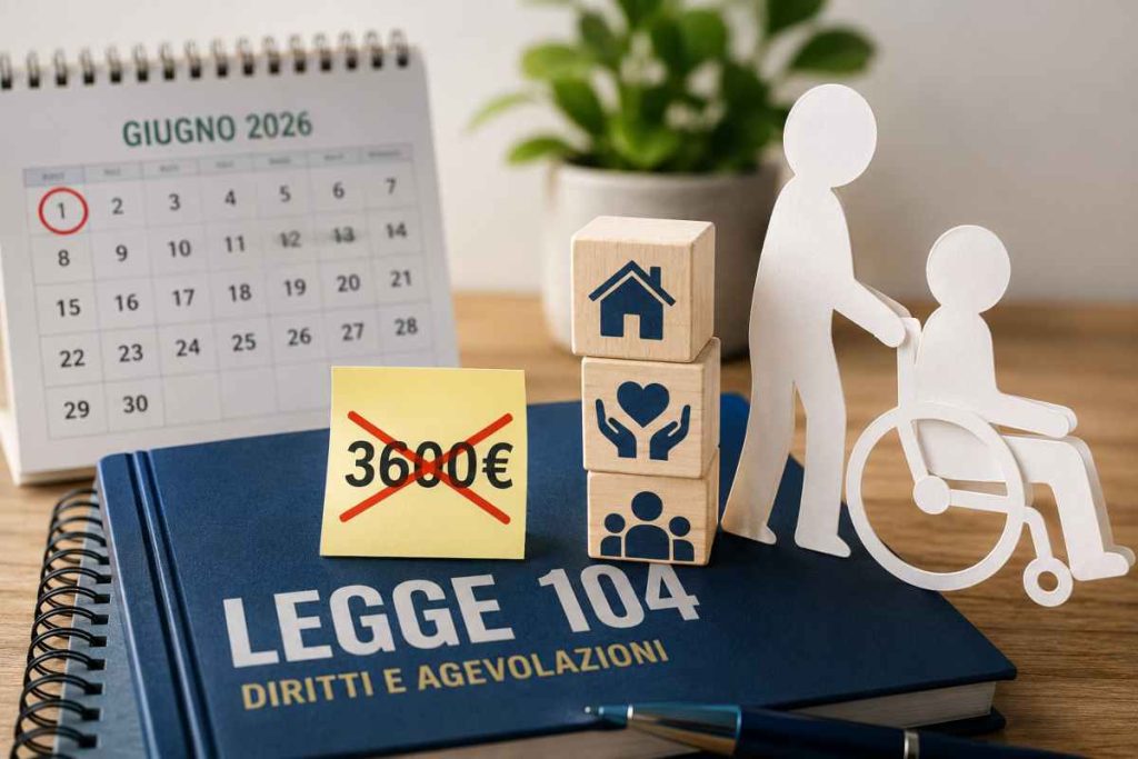 Legge 104: Perché i 3600,00€ di bonus non arriveranno mai – Tutte le informazioni sui contributi del 2026 – OK!Mugello