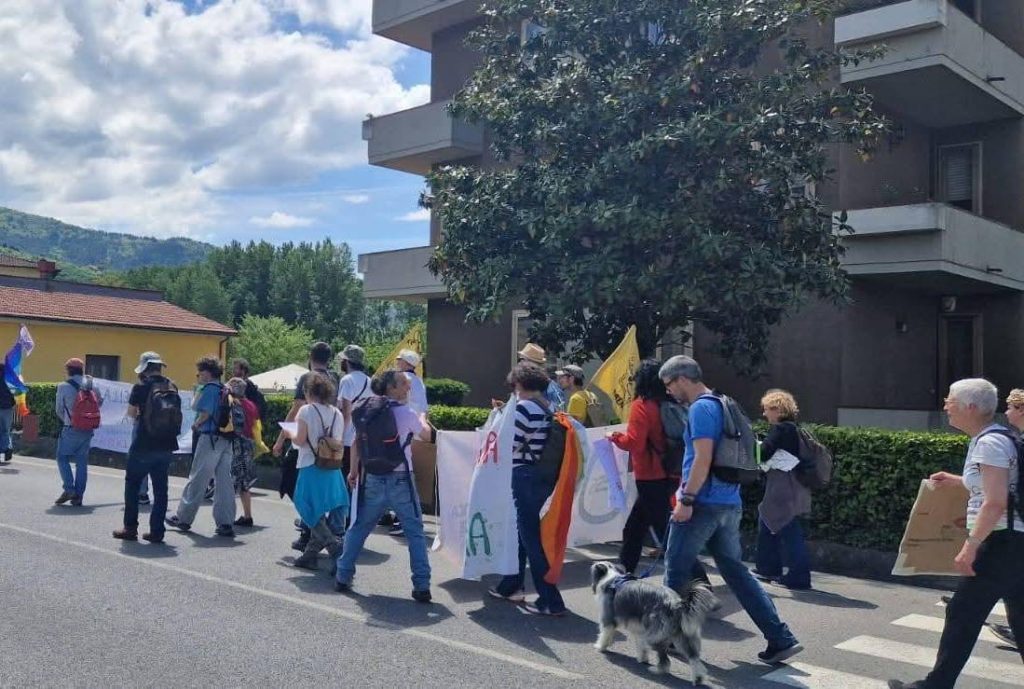 Mobilitazione a Londa contro i progetti eolici