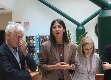 Monia Monni visita l'ospedale di Empoli: "Continueremo a investire e avere fiducia nella struttura"