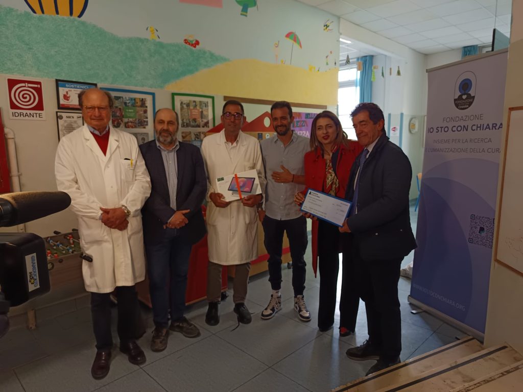 Nuove donazioni per la Pediatria dell'Aoup