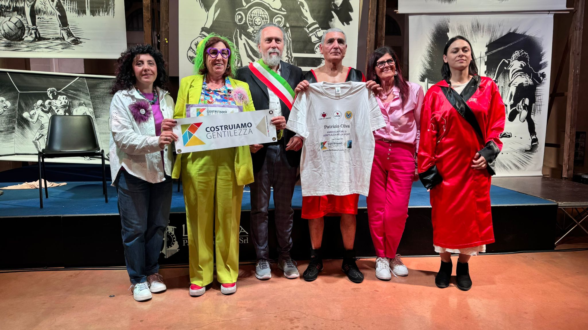 Oltre 300 giovani delle scuole di Pisa assistono allo spettacolo di Patrizio Oliva