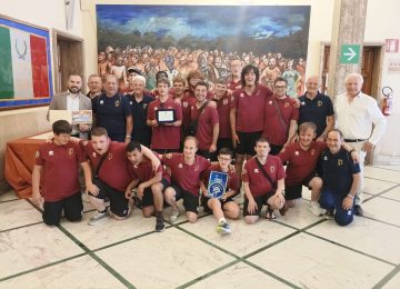 Pontedera accoglie in municipio i campioni di Calciando Insieme