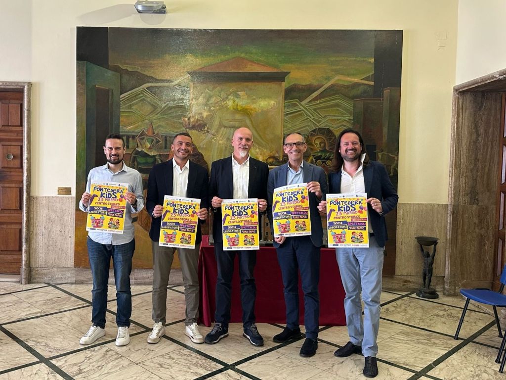 Pontedera si trasforma nella città dei bambini con l'VIII edizione di Pontedera Kids