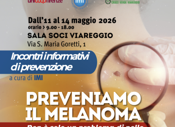 Prevenzione del melanoma: a Viareggio arriva la campagna di Unicoop Firenze