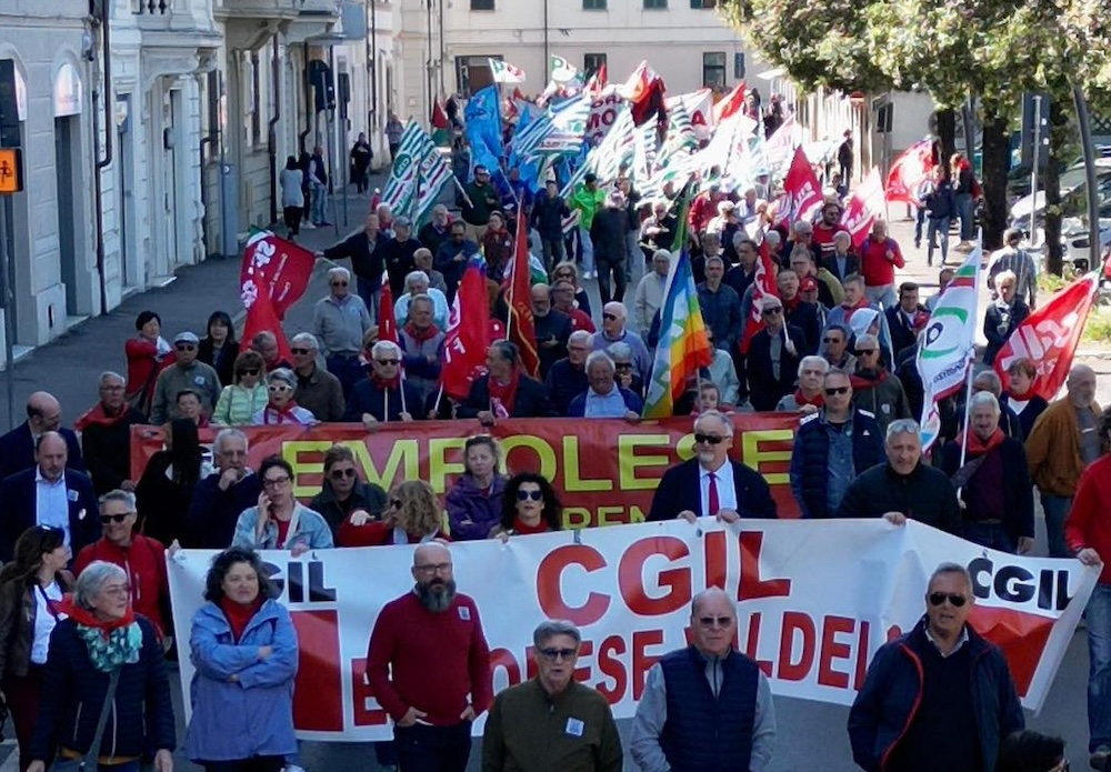 Primo Maggio: Cortei nell'Empolese per il "lavoro dignitoso"