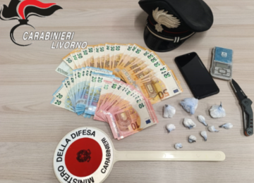 Rio nell'Elba: un 59enne arrestato per spaccio di cocaina.
