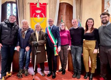 San Gimignano saluta Guido Lisi, l'ultimo partigiano della Valdelsa