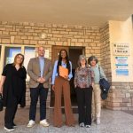 San Vincenzo: Sopralluogo di Mia Diop sui beni confiscati in Italia