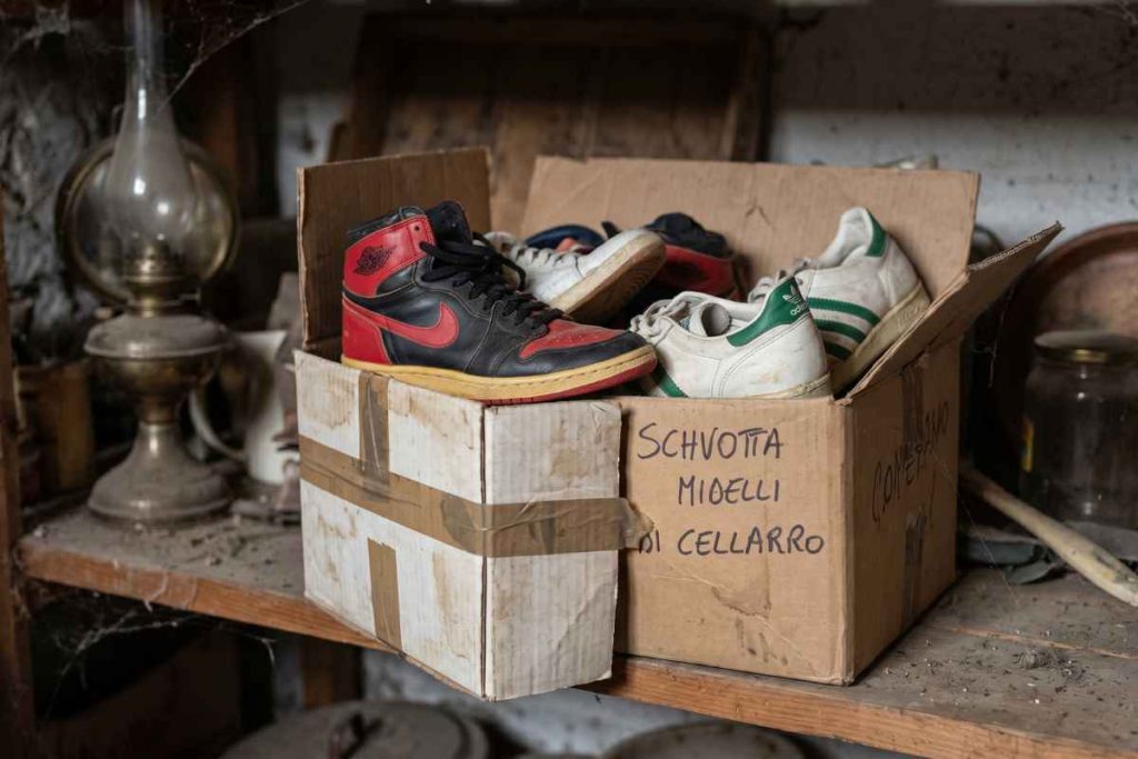 Scarpe da ginnastica dimenticate in cantina: alcuni modelli valgono una fortuna! – OK!Mugello