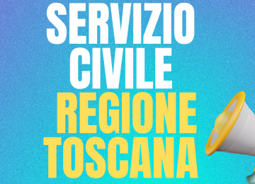 Servizio Civile Regionale 2026: 44 posti disponibili presso l'AUSL Toscana Centro, domande da presentare entro il 10 giugno.