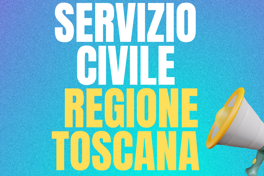 Servizio Civile Regionale 2026: 44 posti disponibili presso l'AUSL Toscana Centro, domande da presentare entro il 10 giugno.