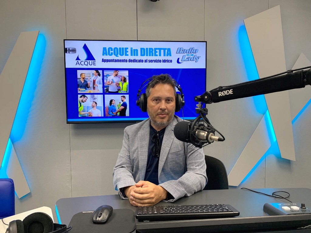 Su Radio Lady, 'Acque in Diretta': la rubrica dedicata al servizio idrico