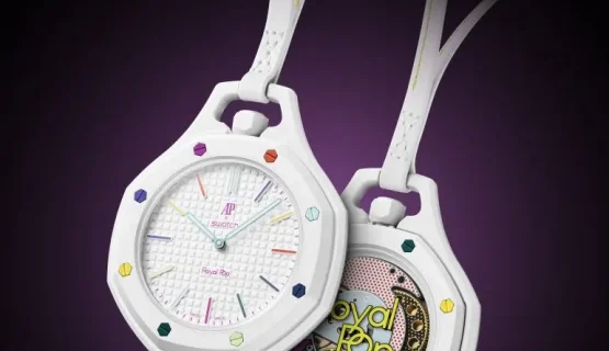 Swatch celebra l'iconico Royal Oak di Audemars Piguet con Royal Pop