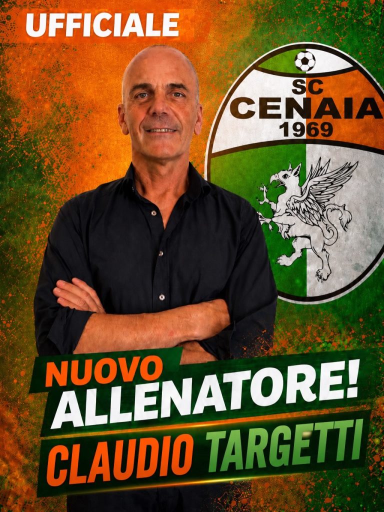 Claudio Targetti al Cenaia - Rassegna del Calcio Toscano