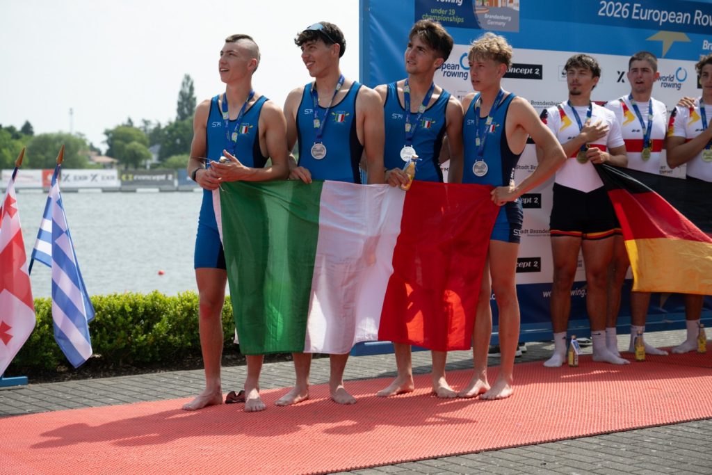 Tre atleti della Canottieri Limite ASD agli Europei Under 19 a Brandeburgo