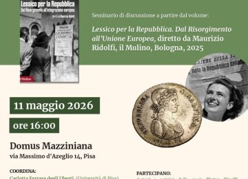 Alla Domus Mazziniana, il seminario sul "Lessico per la Repubblica"