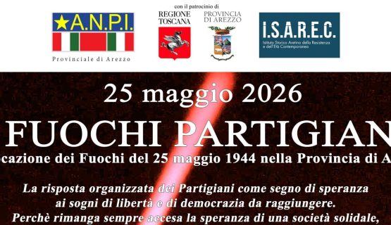 I Fuochi della Resistenza – Commemorazione degli Eventi del 25 maggio 1944 nella Provincia di Arezzo