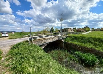 Intervento di riparazione straordinaria sul ponte situato al km 3+300 della S.P. 32 Lauretana – Provincia di Arezzo.
