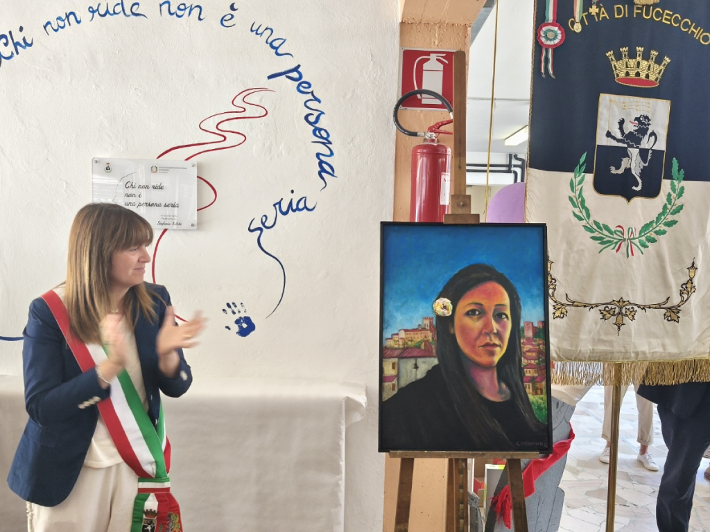A Fucecchio inaugurata la targa in memoria della professoressa Stefania Falchi