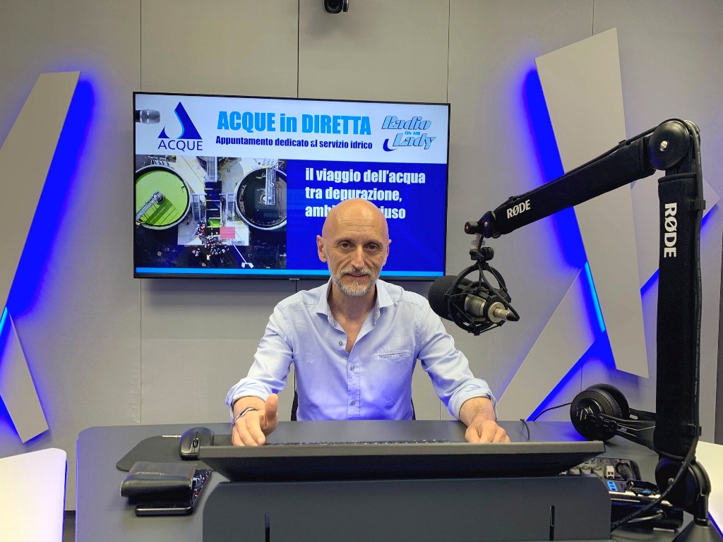 Acque in Diretta su Radio Lady: il percorso dell'acqua tra depurazione, ambiente e riuso