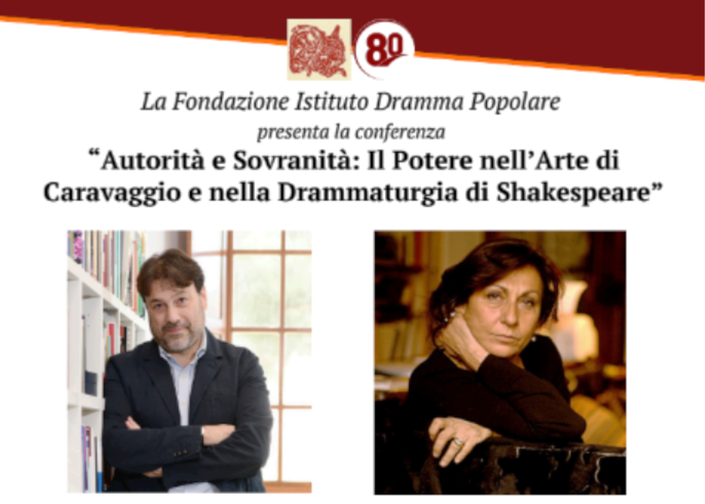 Alla Festa del Teatro di San Miniato si discute di Caravaggio e Shakespeare: conferenza con Tomaso Montanari, Nadia Fusini e Masolino D'Amico