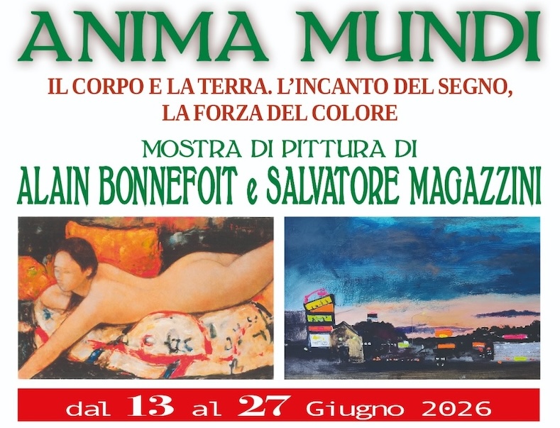 "Anima Mundi: Il Corpo e la Terra", esposizione di arte contemporanea presso l'ex Fornace Pasquinucci.