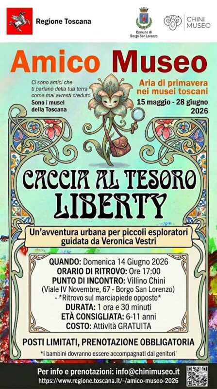 Caccia al Tesoro Liberty a Borgo San Lorenzo