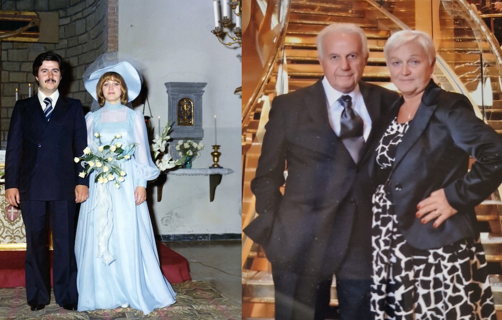 Cinquant'anni insieme: Pier Luigi e Daniela celebrano le loro nozze d'oro.