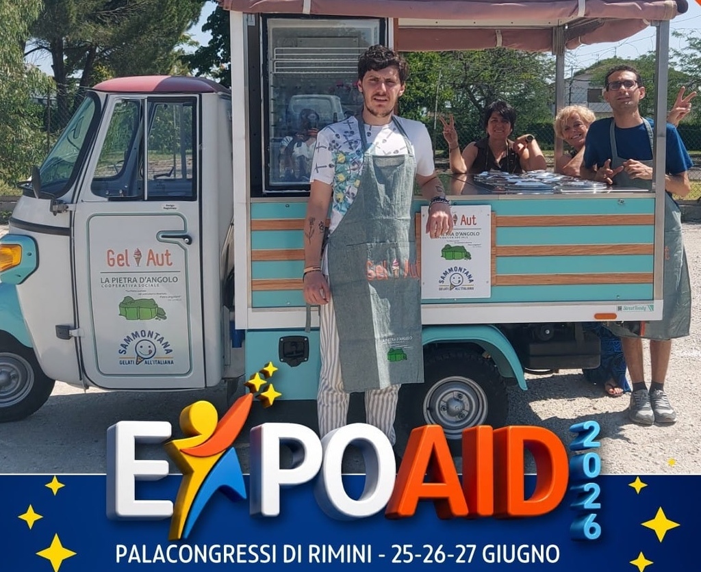Gel-Aut arriva a Expo Aid 2026: il progetto della Cooperativa La Pietra d'Angolo protagonista a Rimini