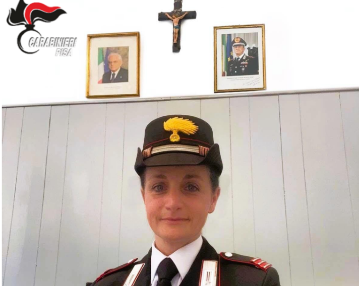 Il Maresciallo Maggiore Giovanna Liccardo: Prima Donna a Comandare i Carabinieri di Pontedera