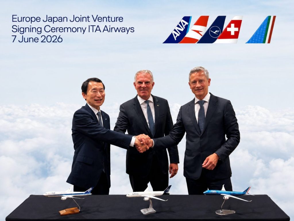 Lufthansa Group e ANA danno il benvenuto a ITA Airways nella Joint Venture Europa-Giappone