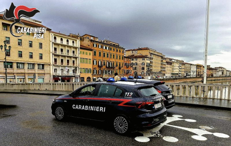 Non rispetta le prescrizioni e finisce in carcere: giovane arrestato a Pisa