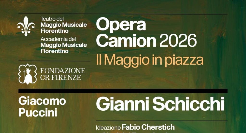 Opera Camion arriva a Pontassieve, in Piazza Washington
