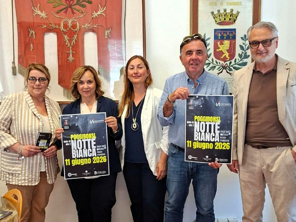 Poggibonsi: torna la Notte Bianca l'11 giugno con musica, danza e le Fontane Danzanti!