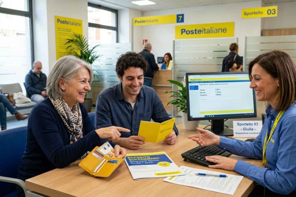 Poste Italiane arricchisce gli italiani con il nuovo Deposito Supersmart: rendimento record in un anno – OK!Mugello
