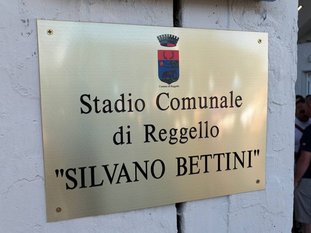 Reggello intitola lo stadio comunale a Silvano Bettini