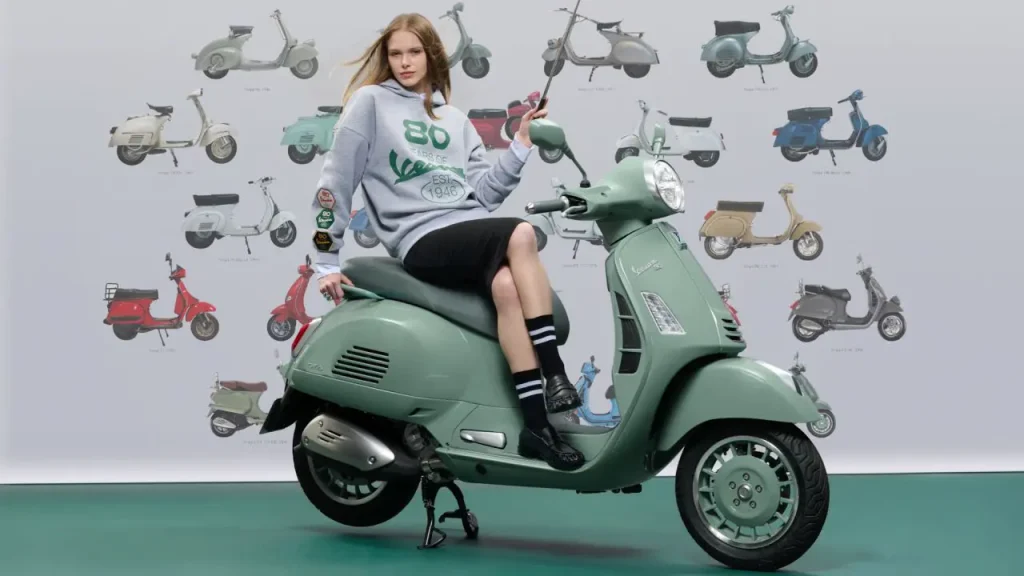 Roma: Quattro Giorni di Festeggiamenti per l'80° Anniversario della Vespa - Agenzia di Stampa Italpress