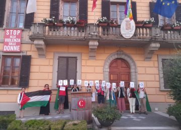 Sanzionato dopo il flash mob per la Flottilla, da Montespertoli: "Violazione dei diritti"