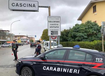 Sorpreso a Cascina, doveva essere in carcere: arrestato