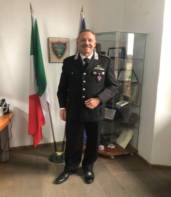 Stefano Vagniluca, Comandante dei Carabinieri Forestali di Firenze