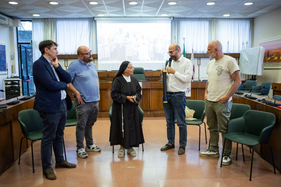 Suor Valeria Amato ricevuta a Pontassieve