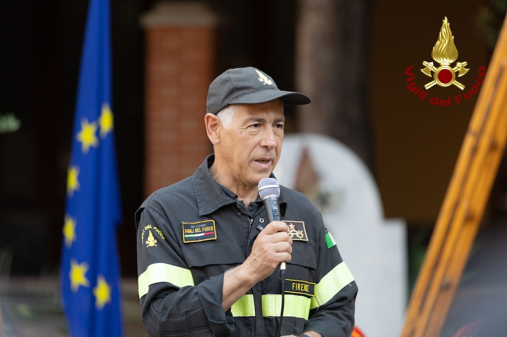 Ugo D'Anna è il nuovo comandante dei vigili del fuoco di Firenze.