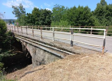 Intervento di riparazione straordinaria sul ponte al chilometro 7+550 della S.P. 21 di Pescaiola – Provincia di Arezzo