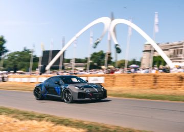 Alpine A110 Future Makes Its Debut at Goodwood